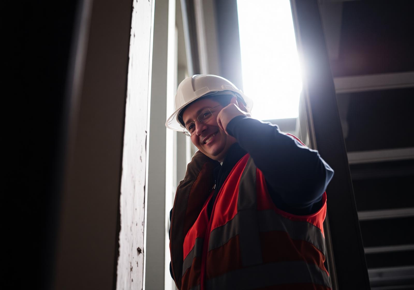 Safety inspection on site